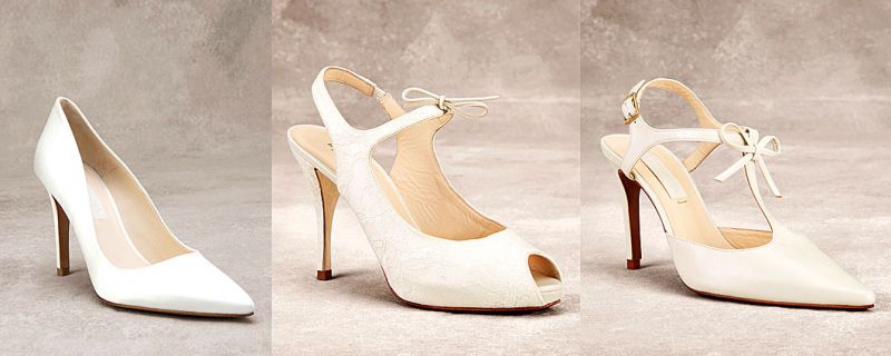 Subtle elegance bridal shoes 2016